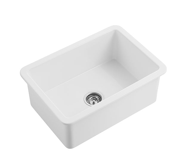 Camden Fireclay Sink White 677mm