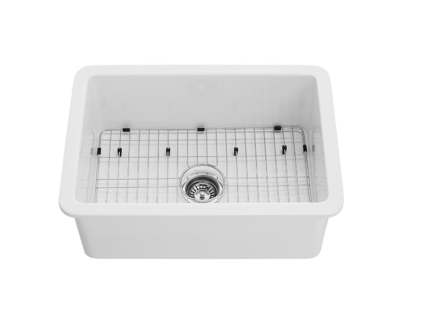 Camden Fireclay Sink White 677mm