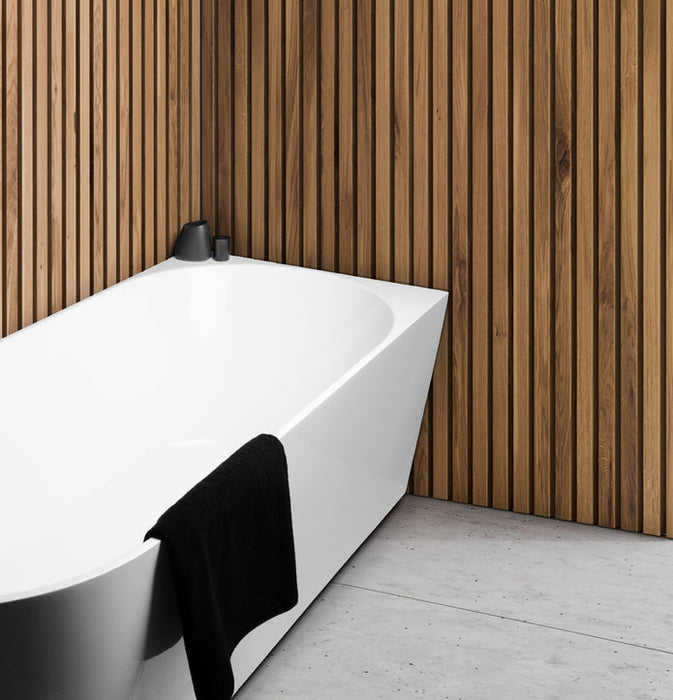 Auris Corner Back to Wall Bathtub