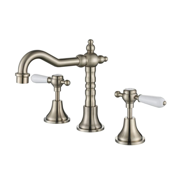 Bordeaux Basin Set - Brushed Nickel