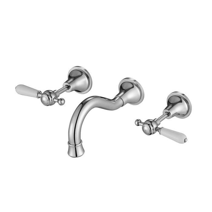 Bordeaux Wall Spa & Sink Set - Chrome