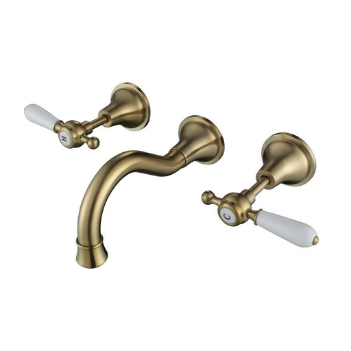 Bordeaux Wall Spa & Sink Set - Brushed Bronze