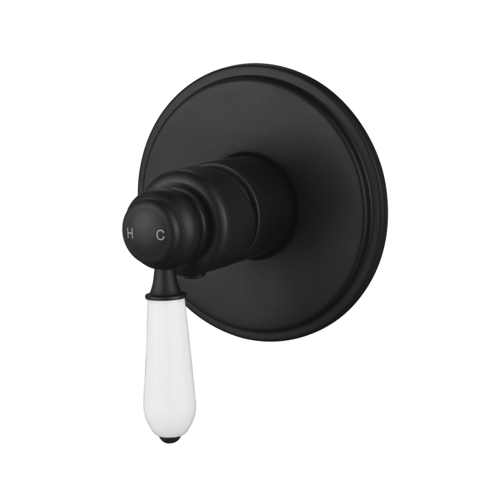 Bordeaux Shower Mixer - Matte Black