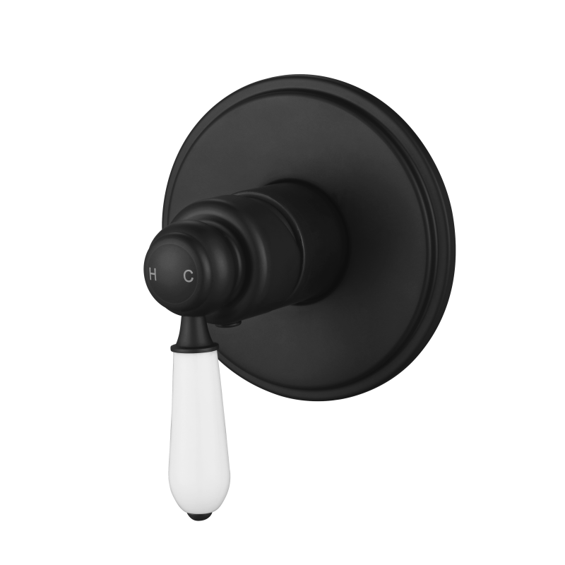 Bordeaux Shower Mixer - Matte Black