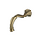 Bordeaux Bath Spout - Brushed Bronze