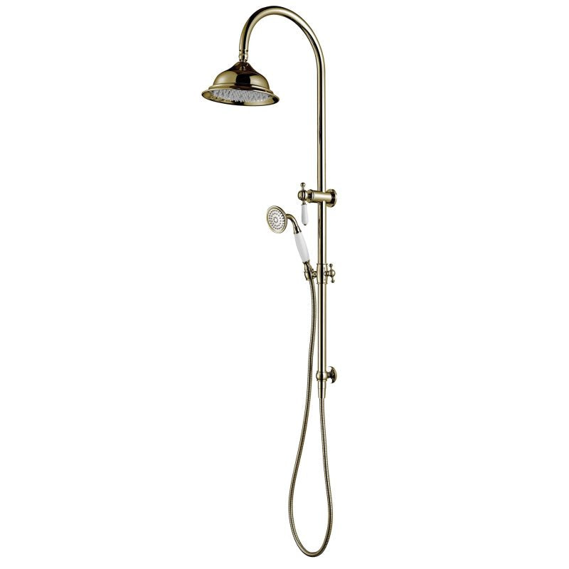 Bordeaux Shower Column Set - Brushed Bronze