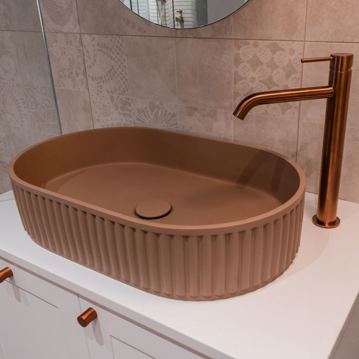 Minka Pill Solid Surface Above Counter Basin - Dusk