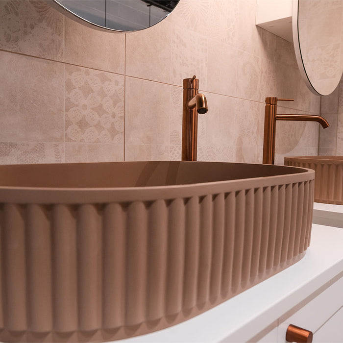 Minka Pill Solid Surface Above Counter Basin - Dusk