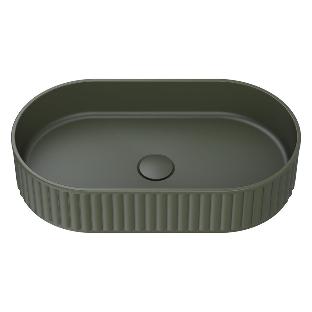 Minka Pill Solid Surface Above Counter Basin - Forest