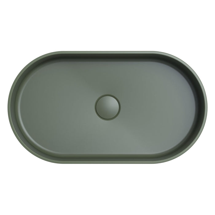 Minka Pill Solid Surface Above Counter Basin - Forest