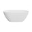 Koko Freestanding Acrylic Bath - Matte White