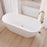 Koko Freestanding Acrylic Bath - Matte White