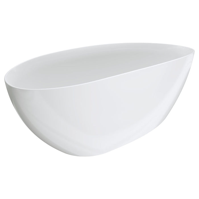 Dayo Freestanding Acrylic Bath - Gloss White