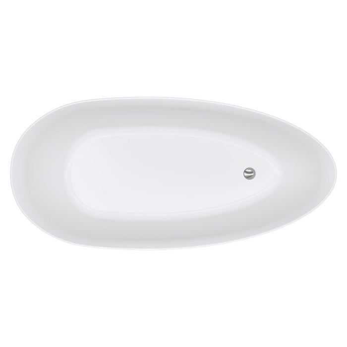 Dayo Freestanding Acrylic Bath - Gloss White