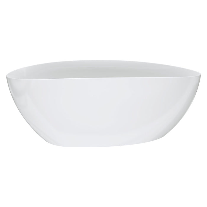 Dayo Freestanding Acrylic Bath - Gloss White