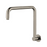 Round High Rise Shower Arm - Brushed Nickel