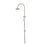 Harrington Combination Shower Rail Set - Brushed Nickel