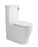 Zeus Rimless Tornado Toilet Suite