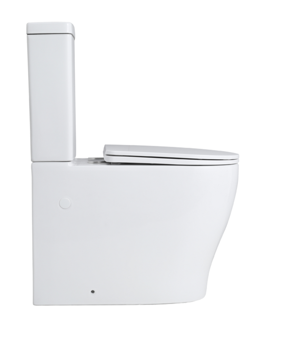 Zeus Rimless Tornado Toilet Suite