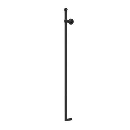 Medoc Vertical Heated Towel Rail – Matte Black