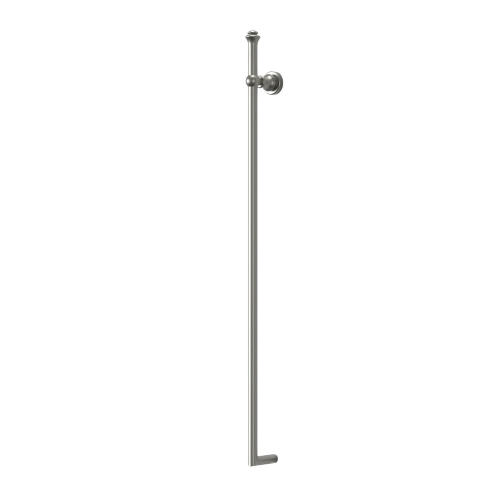 Medoc Vertical Heated Towel Rail – Brushed Nickel