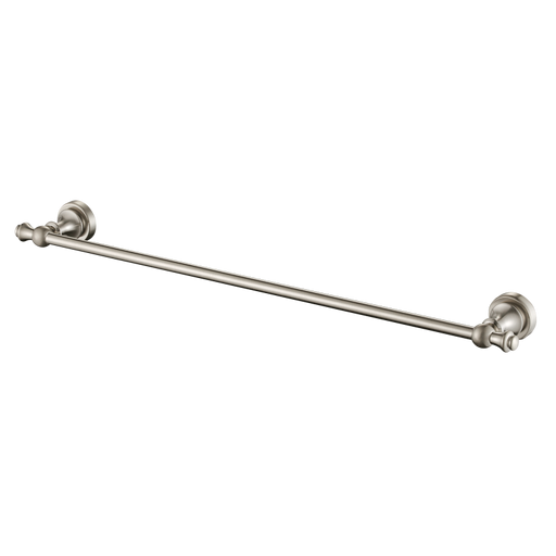 Medoc 600mm Single Towel Rail - Brushed Nickel