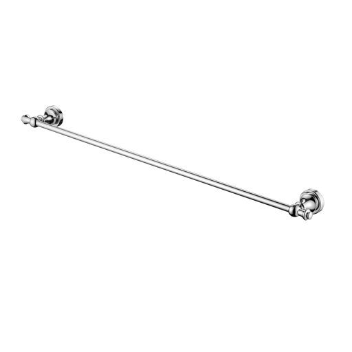 Medoc 750mm Single Towel Rail - Chrome