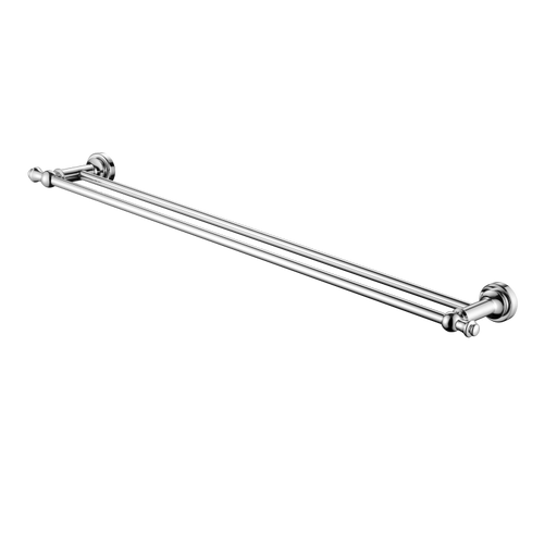 Medoc 750mm Double Towel Rail - Chrome