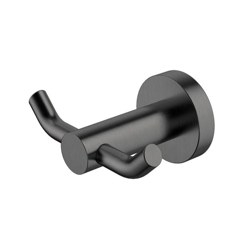 Mirage Double Robe Hook - Gun Metal