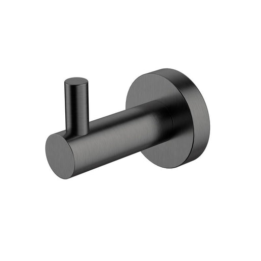 Mirage Single Robe Hook  - Gun Metal