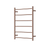 Mirage 6 Bar Heated Towel Rail – Champagne