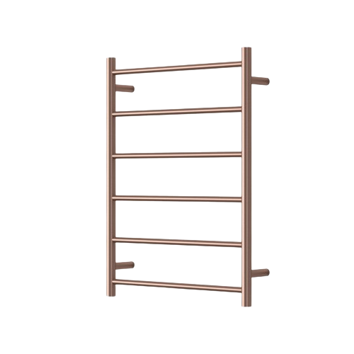 Mirage 6 Bar Heated Towel Rail – Champagne