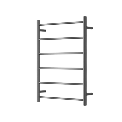 Mirage 6 Bar Heated Towel Rail – Gun Metal