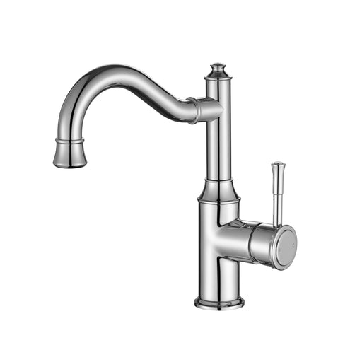 Montpellier Shepherd’s Crook High Rise Basin Mixer  - Chrome