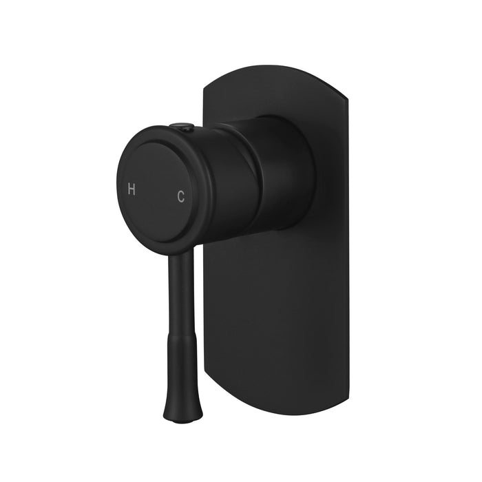 Montpellier Shower Mixer - Matte Black