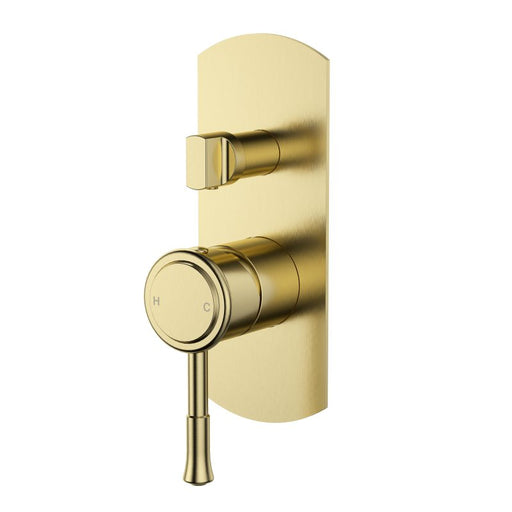 Montpellier Shower Diverter Mixer - Brushed Bronze