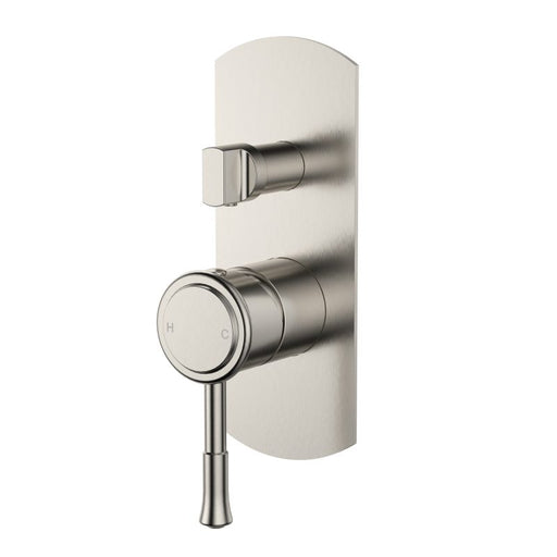 Montpellier Shower Diverter Mixer - Brushed Nickel