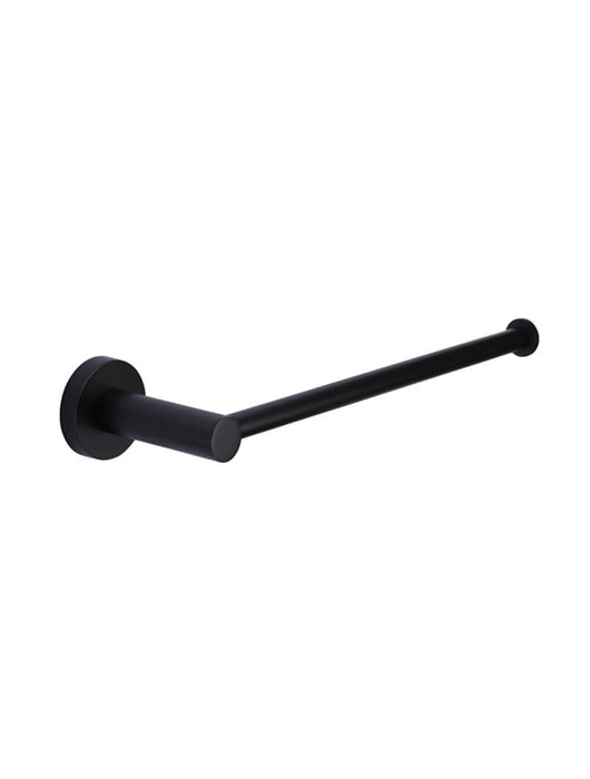 Round Guest Towel Rail -  Matte Black