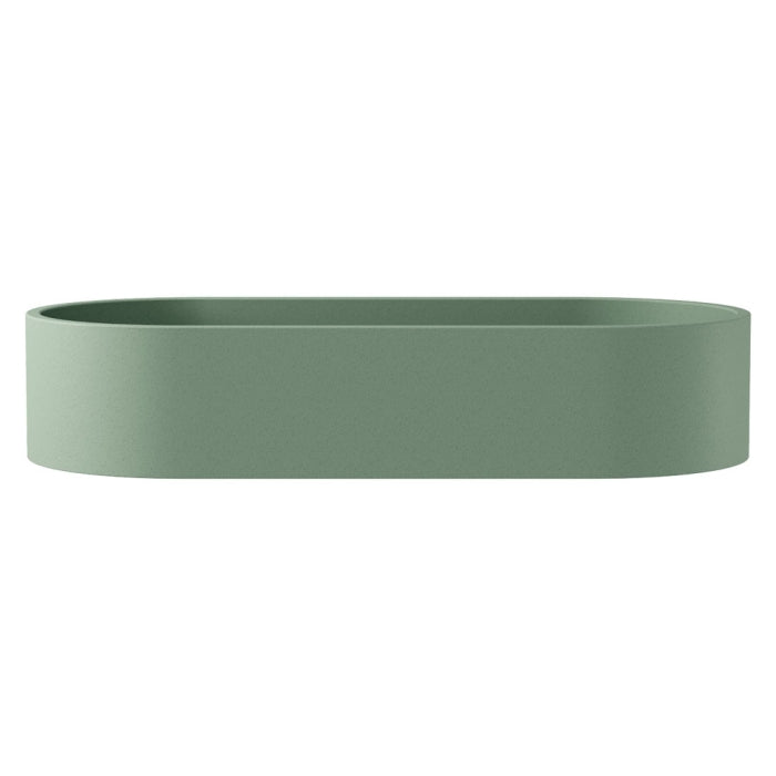 Jada Pill Concrete Above Counter Basin - Sage