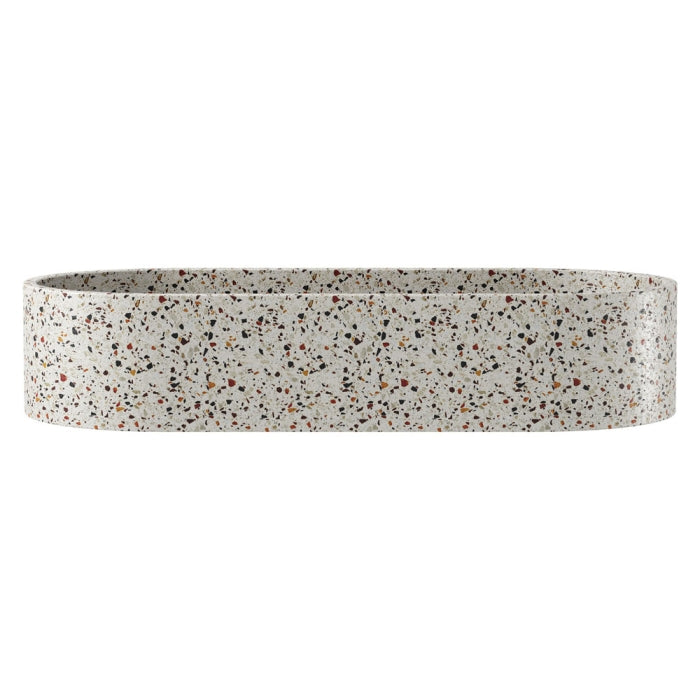 Jada Pill Concrete Above Counter Basin - Terrazzo