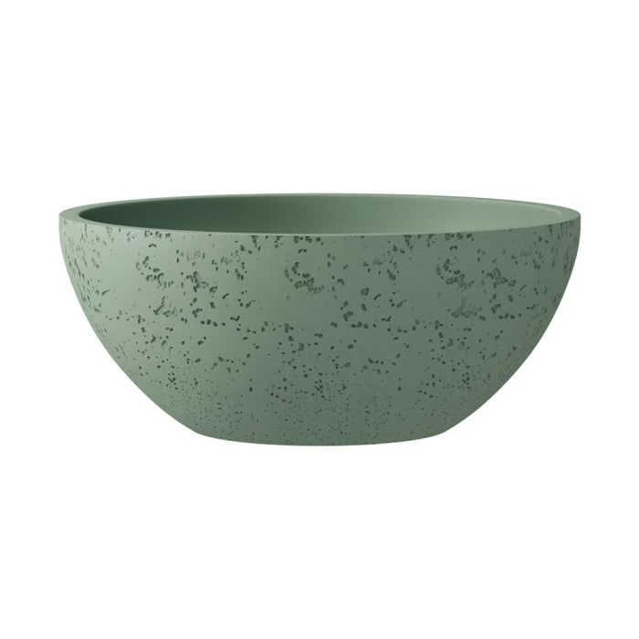 Alba Round Concrete Above Counter Basin - Sage