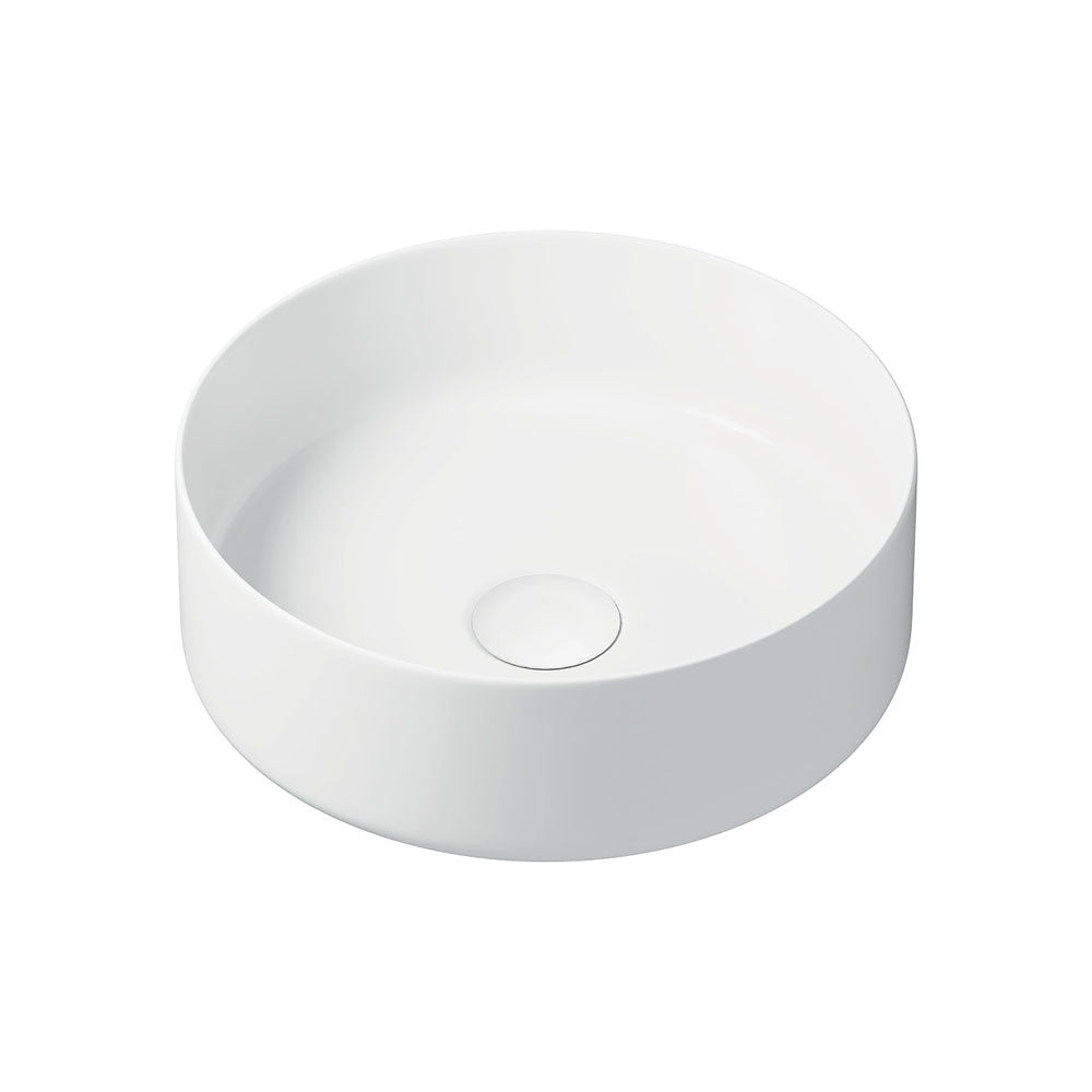 Reba Mini Above Counter Basin -  Gloss White