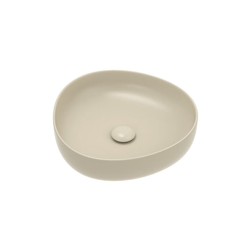 Pebble Small Above Counter Basin - Matte Khaki