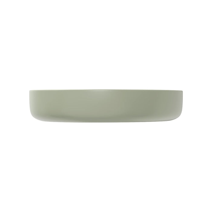 Pebble Medium Above Counter Basin - Matte Olive