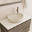 Pebble Medium Above Counter Basin - Matte Khaki