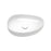 Pebble Medium Above Counter Basin - Matte White