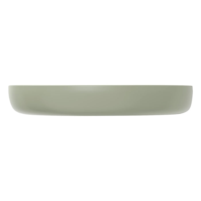 Pebble Large Above Counter Basin -  Matte Olive