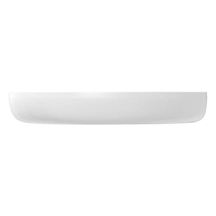 Pebble Large Above Counter Basin -  Matte White