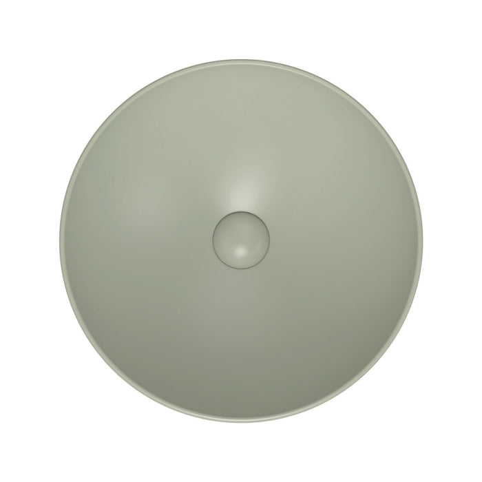 Aluca Above Counter Basin -  Matte Olive