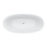 Sasso Solid Surface Bath - Matte White